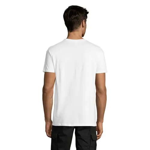T-shirt unisex colori assortiti a girocollo taglio regolare 100% cotone 150gr