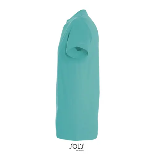 T-shirt da uomo colori assortiti a girocollo taglio regolare 100% cotone 190gr