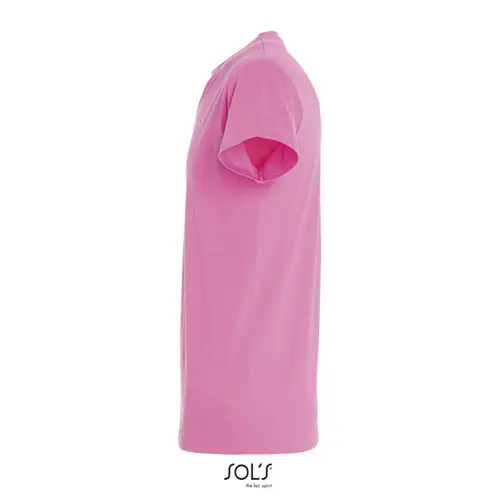 T-shirt da uomo colori assortiti a girocollo taglio regolare 100% cotone 190gr