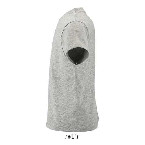 T-shirt da bambino unisex colori assortiti a girocollo taglio regolare 100% cotone 150gr