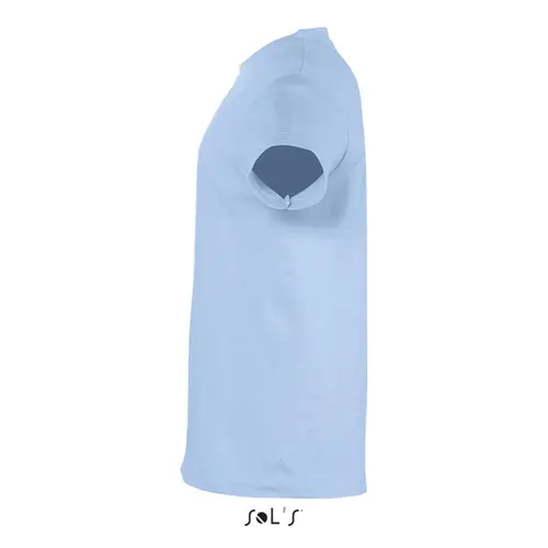 T-shirt da bambino unisex colori assortiti a girocollo taglio regolare 100% cotone 150gr