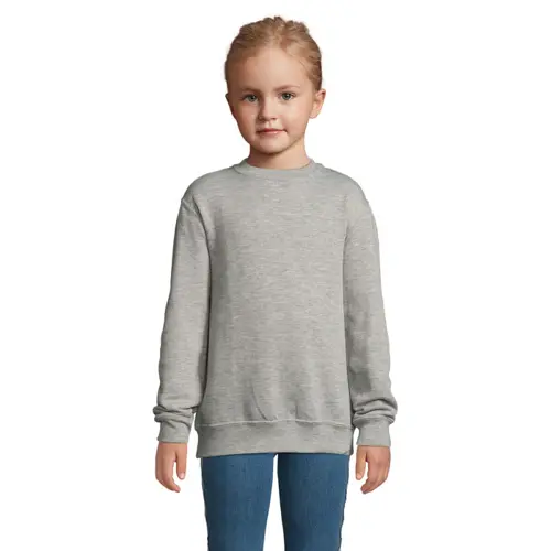 Felpa da bambino unisex colori assortiti a girocollo in cotone e poliestere 280gr