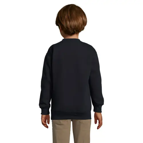Felpa da bambino unisex colori assortiti a girocollo in cotone e poliestere 280gr