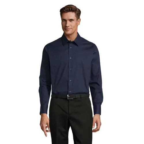 Camicia SOL'S BRIGHTON da uomo a maniche lunghe in cotone elasticizzato da 140gr