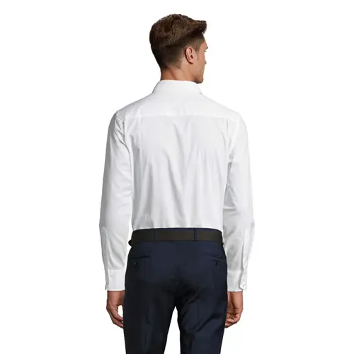 Camicia SOL'S BRIGHTON da uomo a maniche lunghe in cotone elasticizzato da 140gr