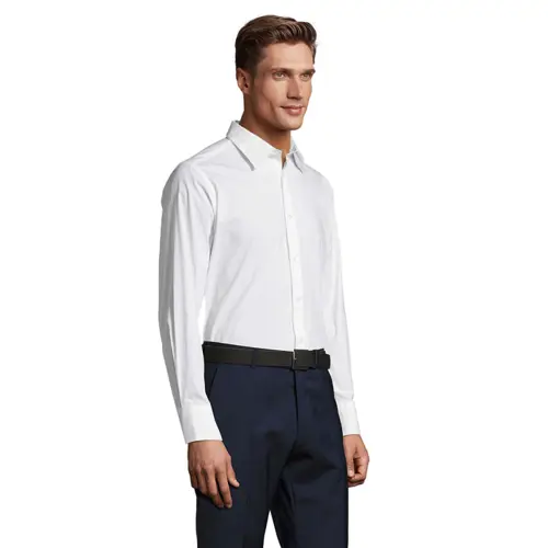 Camicia SOL'S BRIGHTON da uomo a maniche lunghe in cotone elasticizzato da 140gr