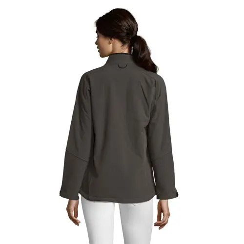 Giacca softshell da donna colori assortiti impermeabile e traspirante in poliestere 340gr