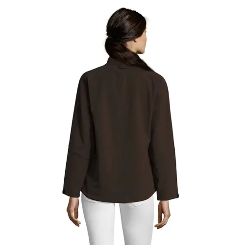 Giacca softshell da donna colori assortiti impermeabile e traspirante in poliestere 340gr