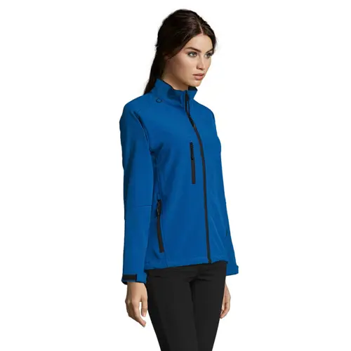 Giacca softshell da donna colori assortiti impermeabile e traspirante in poliestere 340gr