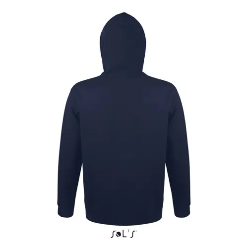 Felpa da adulto unisex colori assortiti con cappuccio e tasca a marsupio taglio aderente in cotone e poliestere 280gr