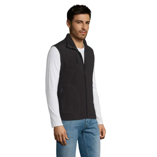 Gilet unisex in poliestere con tre tasche a taglio dritto da 320gr