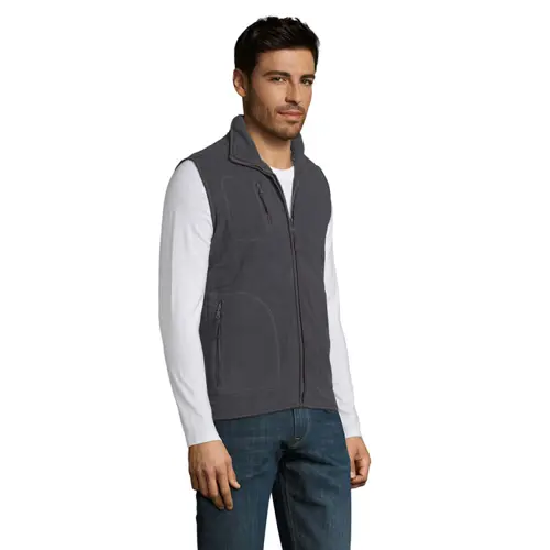 Gilet unisex in poliestere con tre tasche a taglio dritto da 320gr