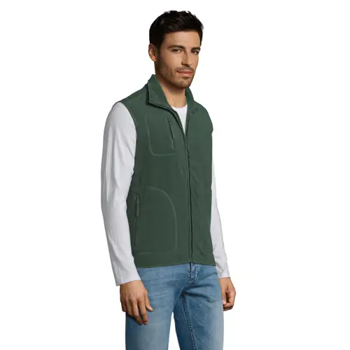Gilet unisex in poliestere con tre tasche a taglio dritto da 320gr
