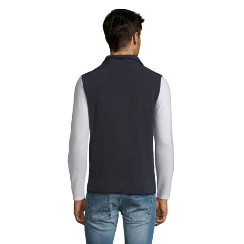 Gilet unisex in poliestere con tre tasche a taglio dritto da 320gr