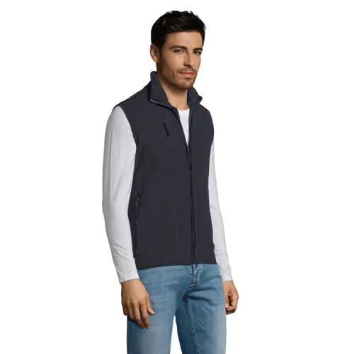 Gilet unisex in poliestere con tre tasche a taglio dritto da 320gr
