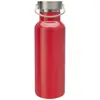 Borraccia in acciaio inox doppio strato con coperchio a vite e manico ad anello da 500 ml