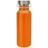 Borraccia in acciaio inox doppio strato con coperchio a vite e manico ad anello da 500 ml