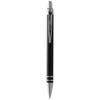 Penna in alluminio dsiponibile in vari colori con meccanismo a scatto e refill nero
