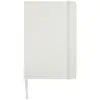 Block notes A5 con rivestimento in PVC e elastico segnalibro coordinati e con 96 pagine puntinate