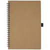 Block notes A5 con rilegatura a spirale in cartone riciclato e carta di pietra pagine a righe