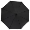 Ombrello antivento automatico 23” con struttura in fibra di vetro e finitura in carbon look