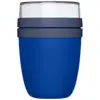 Porta pranzo ermetico Mepal con due scomparti da 200 e 500ml e coperchi separati
