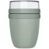 Porta pranzo ermetico Mepal con due scomparti da 200 e 500ml e coperchi separati