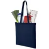Shopper in cotone con manici lunghi in diverse colorazioni da 140gr 38X42cm