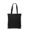 Sacca Shopper in cotone con cordoncino e manici lunghi con chiusura a coulisse da 240gr 38X42cm
