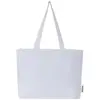 Shopper in cotone 320 gr con zip e manici lunghi 47x11x30cm