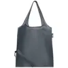 Shopper pieghevole in RPET con manici lunghi e chiusura a coulisse in diverse colorazioni 38x40cm