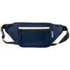 Marsupio in RPET con scomparto principale e tasca anteriore con zip 380x76x150mm