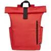 Zaino porta pc roll-top da 15.6" in poliestere riciclato certificato con schienale e spallacci imbottiti