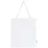 Shopper a soffietto in cotone riciclato certificato GRS da 140 gr 38x8,5x14cm