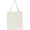 Shopper a soffietto in cotone riciclato certificato GRS da 140 gr 38x8,5x14cm