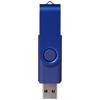 Chiavetta USB in plastica e alluminio con apertura girevole colorata da 4GB