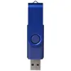 Chiavetta USB in plastica e alluminio con apertura girevole colorata da 4GB
