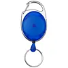 Portachiavi roller con cavo e moschettone porta badge