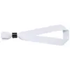 Braccialetto da festival in RPET con chiusura non rimovibile personalizzabile su entrambi i lati 330x15mm