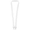 Lanyard in RPET totalmente personalizzabile con due moschettoni