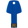 Chiavetta USB in alluminio a forma di chiave di vari colori da 1GB a 32GB