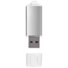 Chiavetta USB in plastica e alluminio satinato con cappuccio  da 1GB a 32GB