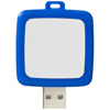 Chiavetta USB in plastica quadrata con meccanismo a torsione da 1GB a 32GB