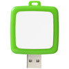 Chiavetta USB in plastica quadrata con meccanismo a torsione da 1GB a 32GB