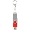 Chiavetta USB in plastica e alluminio di vari colori con portachiavi da 1GB a 32GB