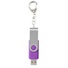 Chiavetta USB in plastica e alluminio di vari colori con portachiavi da 1GB a 32GB