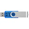 Chiavetta USB in plastica trasparente e alluminio da 1GB a 32GB