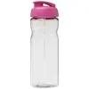 Borraccia sportiva in PET da 650 ml con coperchio a scatto