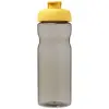 Borraccia sportiva da 650ml in plastica riciclata di alta qualità con coperchio ermetico e chiusura flip