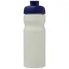Borraccia sportiva da 650ml in plastica riciclata di alta qualità con coperchio ermetico e chiusura flip